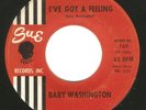 Northern Soul R&B Mod 45 BABY WASHINGTON 