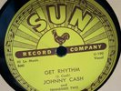 ROCKABILLY, SUN-241, 78 RPM, NEAR MINT, JOHNNY CASH, I WALK THE LINE / GET RYTHM