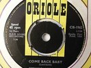 SCREAMING LORD SUTCH - come back baby,ORIOLE , UK,ORIGINAL ,1964, MINT-