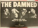 THE DAMNED Debut LP 1977 Original NME DOUBLE PAGE SPREAD ADVERT/POSTER Top Piece