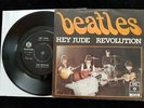 THE BEATLES Hey Jude 45 /PS Export Cover DANISH Only Rare EX+