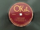 Pre War Blues 78 MAMIE SMITH Crazy Blues OKEH 4169  FIRST BLUES RECORD