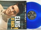ELVIS PRESLEY ELVIS IS BACK  RCA LIVING STEREO LTD 180g BLUE VINYL GATEFOLD NM