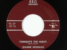 Rockabilly Teen 45 - Jeanne Newman - Tonight's The Night - Kris - VG+ mp3