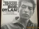 BOB DYLAN - THE TIMES THEY ARE A-CHANGIN - ORIGINAL 1964 UK VINYL LP EX / EX+