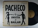 PACHECO Te Invita a Bailar LATIN LP ORIGINAL GOLD FANIA MONO MAMBO SALSA PROMO