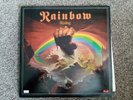 RAINBOW - RISING RITCHIE BLACKMORES RAINBOW DOUBLE BACK LP Vinyl Record 