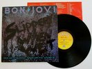 BON JOVI - SLIPPERY WHEN WET LP VINYL EX/EX Original 1986 UK Album & Inner