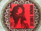 1984 MINOR THREAT RED COVER DISCHORD No. 12 SILVER OR GRAY LETTERING? W/POSTER