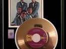 THE TEMPTATIONS I WISH IT WOULD RAIN GOLD  METALIZED RECORD RARE 45 RPM NON RIAA