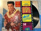 Elvis Presley Blue Hawaii 1961 Original LPM-2426 Rare Red Hype Sticker Excellent