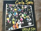 CIRCLE JERKS Group Sex COLOR VINYL LP NEW  Punk classic first album