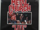 Metal Church	Live	TRANSPARENT BLOOD RED VINYL   300 MADE   SEALED (22)