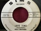 KELLY BROTHERS 45rpm LOVE TIME / FIRST STEP DOWN