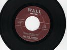 The New Yorkers 45 Tears In My Eyes/A Little Bit WALL original DOO WOP VG+  66