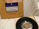 1972 BLACULA / SLAUGHTER 45 record combo radio commercial spots Vtg