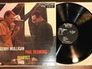 Cool jazz lp GERRY MULLIGAN PAUL DESMOND QUARTET Verve mono MG V-8246 1957 E/VG