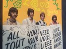 The Beatles PICTURE SLEEVE ONLY 'All You Need Is Love' 1982 UK No Disc.