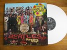 THE BEATLES SGT PEPPERS LONELY HEARTS CLUB BAND FRENCH WHITE VINYL DC1 VG+ / VG+