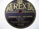 Billy Costello Popeye Barnacle Bill The Sailor / Merry Go Round Broke Rex 9314