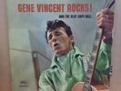 GENE VINCENT ROCKS THE BLUE CAPS ROLL UK CAPITOL LP T970 T1970-1N T2970-2N CLIP