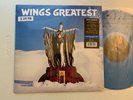 WINGS VINYL LP RECORD  GREATEST  LIMITED EDITION BLUE VINYL  180 GRAM SHRINK
