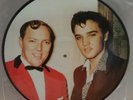 Elvis Presley & Bill Haley Picture Disc LP Record Denmark 1984 PD-1084
