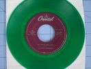 Beatles George Harrison Green Vinyl 45 RPM Capitol My Sweet Lord & All Things +