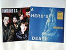 FONTAINES D.C. - A HERO'S DEATH LTD BLUE VINYL ALBUM & ** SIGNED ** PRINT