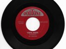 PENGUINS-DOOTONE 348 RED LABEL RARE DOO WOP 45 RPM EARTH ANGEL/HEY SENORITA VG++
