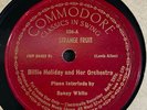 BILLIE HOLIDAY Strange Fruit / Fine And Mellow 1939  orig 1st Commodore 526