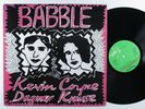 KEVIN COYNE/DAGMAR KRAUSE Babble VIRGIN LP VG+ germany w/ lyric sheet insert ^