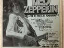 LED ZEPPELIN - FOR BADGE HOLDERS ONLY - LA FORUM June 23, 1977 - 2 LPs VINYL