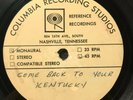 Come Back To Your Kentucky/This Is The Real Thing by Russ Carlyle (Columbia) 10