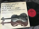 KONSTANTY ANDRZEJ KULKA Violin MARCHWINSKI Piano BRAHMS FRANCK Sonatas MUZA ED1