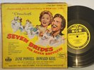 Seven Brides For Seven Brothers VG+ MGM 10” ORIG Jane Powell