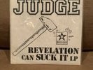 Judge Revelation Can Suck It White Vinyl NYHC youth Of Today Chung King