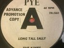 The Kinks DEMO - 1st UK Long Tall Sally / I took my baby home