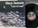 BLACK SABBATH LIVE AT LAST SOUNDS MARKETING SYSTEM SP25 5009 Japan VINYL LP