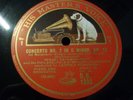 RACHMANINOFF concerto no 2  - STOKOWSKI / HMV DB 1333-7 78 rpm