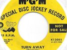 JUNIOR WATERS Turn Away on MGM PROMO popcorn northern soul 45 HEAR