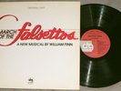 WILLIAM FINN March Of The Falsettos 1981 DRG SBL12581 Original Cast Vinyl LP