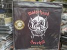 MOTORHEAD OVERKILL 7inch Etched GOLD Vinyl #1 /500 playing card & certificate