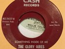 Gospel Soul 45 GLORY AIRES Goin Across the River / Something Inside Me CASH Hear