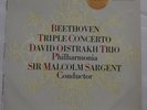 SBO 2753 Beethoven Triple Concerto/David Oistrakh Trio/Sargent B/S 10 inch EX