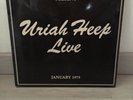 URIAH HEEP-LIVE-JANUARY 1973-DOUBLE LP ORIGINAL UK-1973-NM/NM