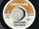 DAVID BOWIE - Rubber Band - USA DERAM promo 45-DEM-85009 7