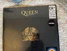 QUEEN - GREATEST HITS II - HMV CLEAR BLUE COLOURED VINYL LIMITED TO 1500 COPIES