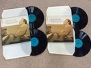 CBS 77225 & 78277 (4 x LPs) J.S.BACH Well-Tempered Clavier Books 1&2 GLENN GOULD
