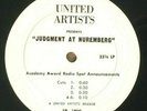Judgment at Nuremberg Academy Award Radio Spots 10